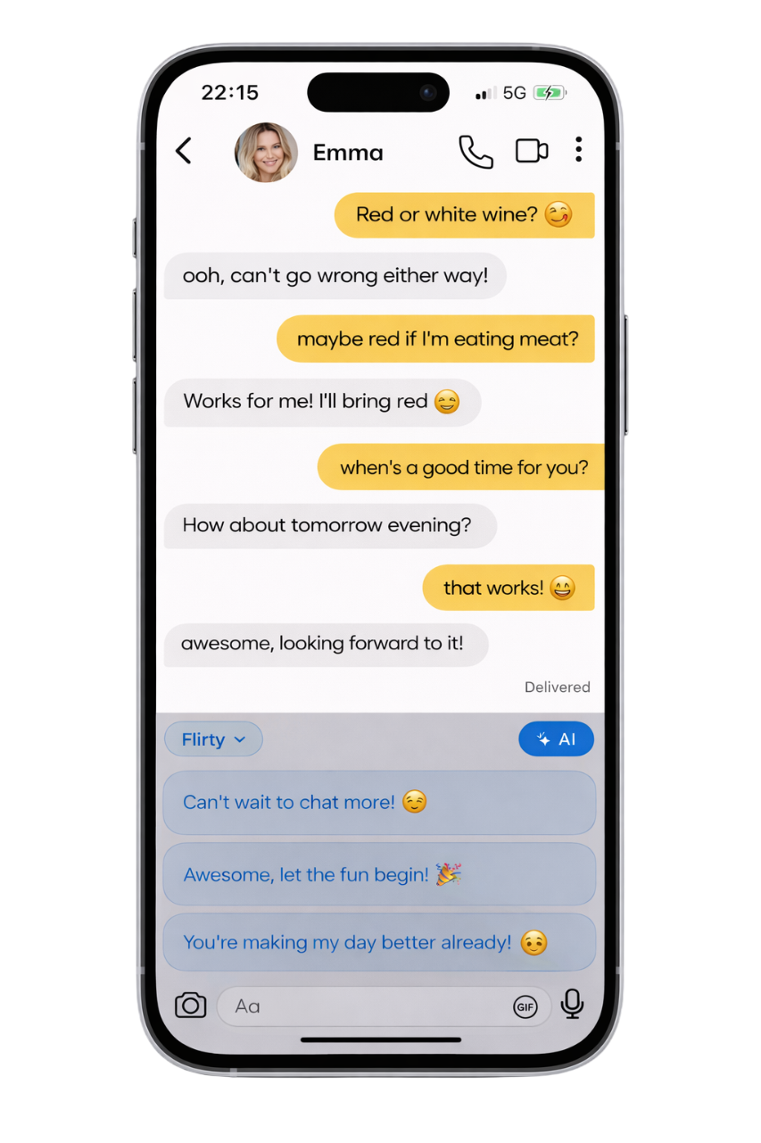 TypelyAI reading conversation context